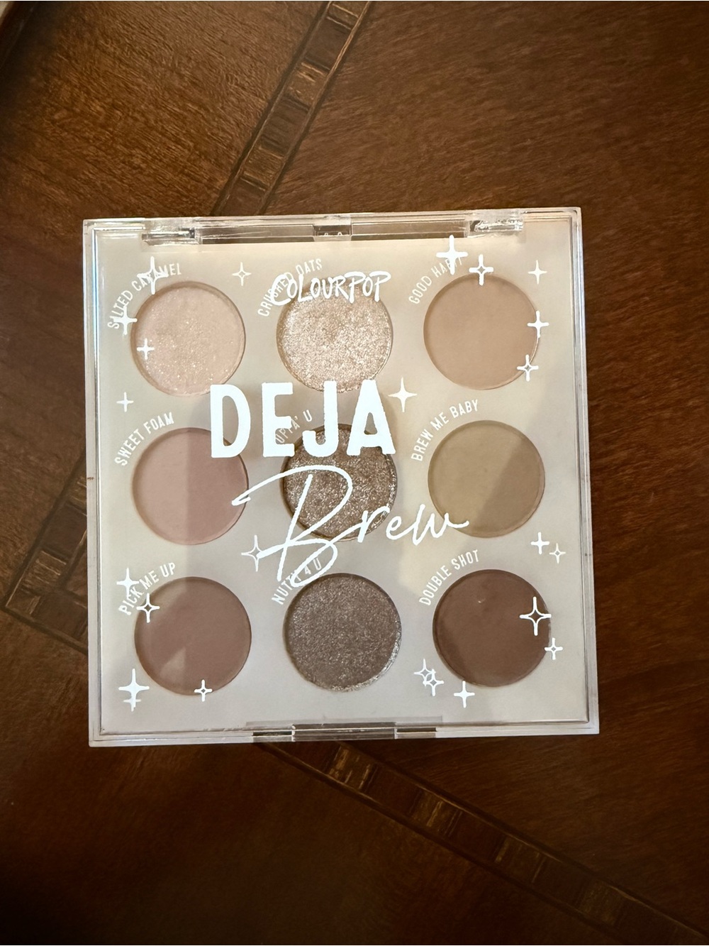 ColourPop Deja Brew Neutral Eyeshadow Palette — Browns & Taupes